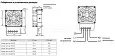 Обогреватель на DIN-рейку с вентилятором 300Вт 230В IP20 Quadro EKF PROxima heater-vent-q-300-20 EKF/ЭКФ