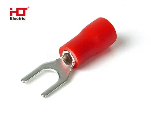 Наконечники НВИ 5.5-6 вилка 4-6мм желтый (уп./100 шт) HLT ELECTRIC 084-04-21 - Ros-Electric