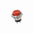 Выключатель-кнопка  металл 250V 2А (2с) (ON)-OFF  Ø16.2  красная  REXANT 36-3351 REXANT