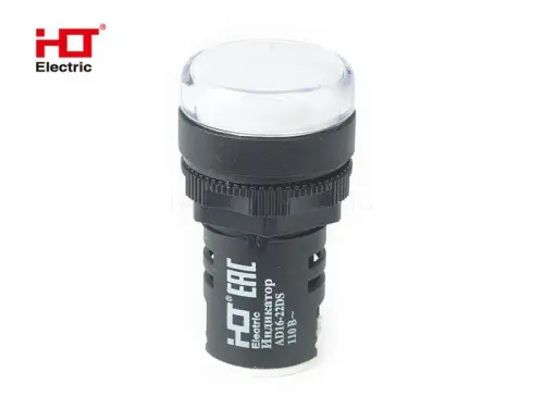 Лампа AD16-22DS(LED)матрица d22мм белый 110В IP40 HLT ELECTRIC 085-06-08 - Ros-Electric