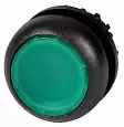 M22S-DRL-G Головка кнопки с подсветкой, цвет зеленый, изменение ф-ии с фиксацией/без фиксации, черно 216949 EATON