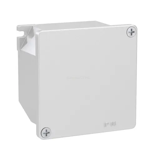 Коробка ответвительная алюминиевая окрашенная, IP66/IP67, RAL9006, 90х90х53мм DKC 65300 - Ros-Electric