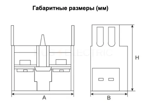 Дополнительные контакты XB-2 NО HLT ELECTRIC 085-16-050 - Ros-Electric