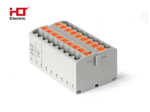Распределительный Блок ПНК-15 отходящие провода 18x2.5мм2 HLT ELECTRIC 081-27-009 - Ros-Electric