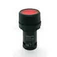 Кнопка SB7-CW3462-24V(LED) с подсветкой d22мм, 1р красная без фиксации SQ0746-0028 TDM/ТДМ