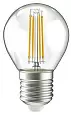 Лампа LED G45 шар прозр. 7Вт 230В 4000К E27 840лм серия 360° LLF-G45-7-230-40-E27-CL IEK/ИЭК