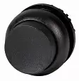 M22S-DRH-S Головка кнопки выступающая с фиксацией, цвет черный, черное лицевое кольцо 216664 EATON