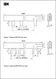 Шина соединительная типа PIN (12 штырей) 3Р 63А (22см) YNS21-3-063-22-12 IEK/ИЭК