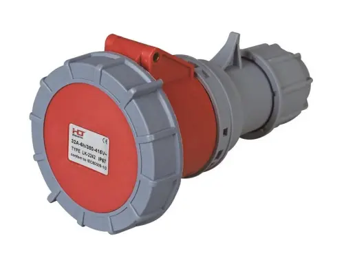 Розетка переносная 2142 16А 3Р+РЕ 380В -415B IP67 HLT ELECTRIC 083-04-21 - Ros-Electric