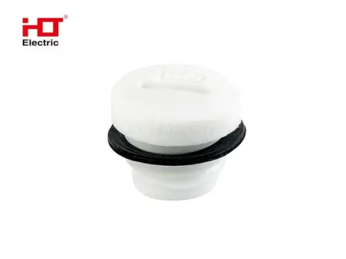Заглушка для отверcтия ОКП-М12 с метрической резьбой "М" IP68 -белый HLT ELECTRIC 083-11-001 - Ros-Electric
