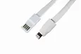 USB-Lightning кабель для iPhone/silicon/flat/white/1m/REXANT 18-1977 REXANT