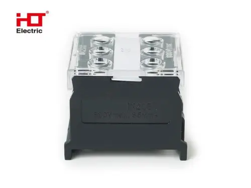 Блок зажимов на DIN БЗД 3 -30А HLT ELECTRIC 081-33-07 - Ros-Electric