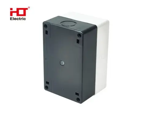 Корпус КП102 пластиковый 2 кнопки белый HLT ELECTRIC 085-11-003 - Ros-Electric