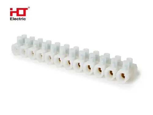 Зажим винтовой ЗВИ-15 1.5-6мм² 12пар белый HLT ELECTRIC 081-10-04 - Ros-Electric