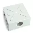 Распределительная коробка STEKKER EBX20-36-44, количество вводов: 6, полистирол, цвет светло-серый,  39996 STEKKER