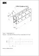 STRUT-профиль перфорированный двойной 41х41х400-2,5 EZ CLM50D-PSD-41-41-04-3 IEK/ИЭК