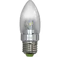 Лампа светодиодная FERON LB-70, C35 (свеча), 3,5W 230V E27 2700К (белый теплый), 300Lm, 103*35мм 25272 FERON