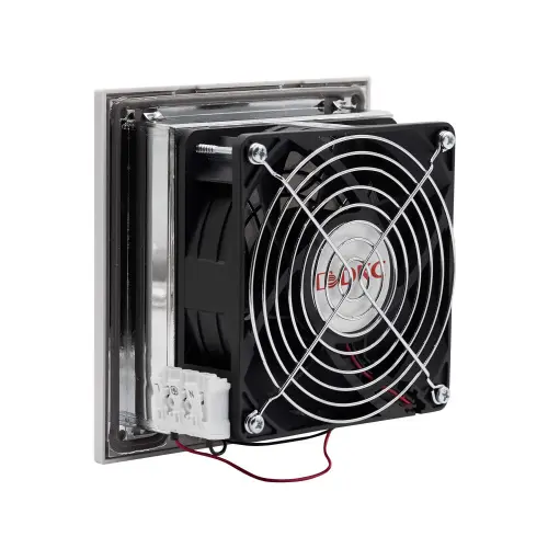 Вентилятор с фильтром ЭМС 120 м3/ч, 24В DC, 152х152 мм, IP54 DKC R5MCV15024 - Ros-Electric