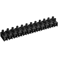 Зажим винтовой ЗВИ-20А негорючий полистирол 4-10 мм2 12 пар черные UZV5-020-06 IEK/ИЭК