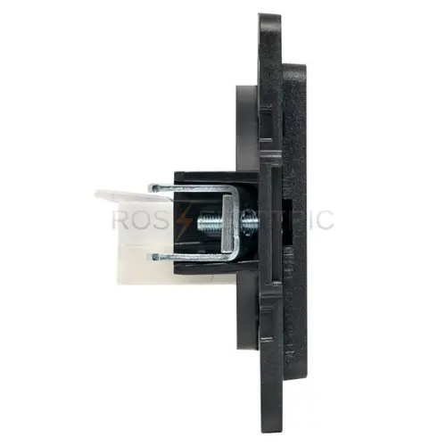 Стокгольм Механизм Розетки Phone 1-местной черный PROxima EKF EZT01-034-10 - Ros-Electric