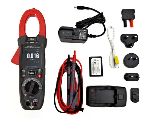 DT-9581 Токоизмерительные клещи AC/DC TRMS с тепловизором модели  DT-9581 CEM 875160 - Ros-Electric