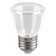 Лампа светодиодная FERON LB-372, C45 (колокольчик), 1W 230V E27 2700К (белый теплый), рассеиватель п 25909 FERON