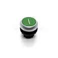 M22-D-G-X1 Головка кнопки без фиксации, цвет зеленый с обозначение I 216607 EATON