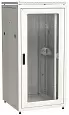ITK Шкаф сетевой напольный 19" LINEA N 33U 800х800мм стеклянная передняя дверь, задняя металлическая LN35-33U88-GM ITK/ИТК