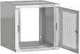 ITK Шкаф LINEA WE 9U 600х600мм дверь перфорированная серый LWE3-09U66-PF ITK/ИТК