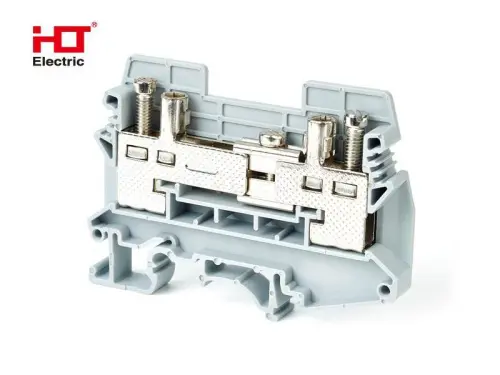 Зажим наборный измерительный UK 6мм2 57А 400В (Ph-C URTK/S) серый HLT ELECTRIC 081-24-041 - Ros-Electric
