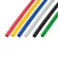 Термоусаживаемые трубки REXANT 3,0/1,5 мм, набор пять цветов, упаковка 50 шт. по 1 м 29-0152 REXANT
