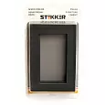 Рамка  STEKKER GFR00-7012-06 на  гнездо, , . Материал: Закаленное стекло, цвет графит, размер 122*84 39570 STEKKER