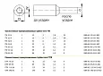 Термоусаживаемая трубка толстостенная ТТК 22/6 4:1 черная с клеевым слоем 1 м/упак UMR-A3-22-6-41-K02 IEK/ИЭК