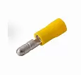 Разъем штекерный изолированный штекер 5 мм 4-6 мм² (РШи-п 6.0-5/РшИп5.5-4) желтый REXANT 08-0531 REXANT
