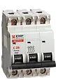 Автоматический выключатель ВА 47-63, 3P 10А (C) 4,5kA EKF mcb4763-3-10C EKF/ЭКФ