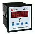 VD-721 Вольтметр цифровой на панель (72х72) однофазный EKF PROxima vd-721 EKF/ЭКФ