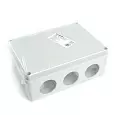 Распределительная коробка STEKKER EBX20-310-55, количество вводов: 10, полистирол, цвет светло-серый 40000 STEKKER