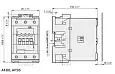 Контактор AF96-30-11-12 96А AC3,3НО+(1НО+1НЗ) катушка 48-130В AC/DC 1SBL407001R1211 ABB/АББ