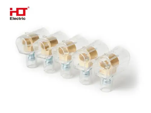 Клеммник концевой изолированный ККИ 4мм² (5х1) HLT ELECTRIC 081-14-02 - Ros-Electric