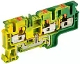 Колодка клеммная CP-MC-PEN заземляющая 3 вывода 10мм2 желто-зеленая YCT22-03-3-K52-010 IEK/ИЭК