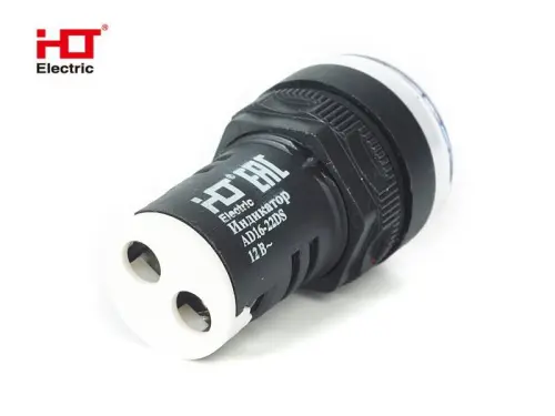 Лампа AD16-22DS(LED)матрица d22мм белый 12В IP40 HLT ELECTRIC 085-06-05 - Ros-Electric