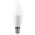 Лампа светодиодная FERON LB-770, C37 (свеча), 11W 230V E14 4000К (белый), рассеиватель матовый белый 25942 FERON