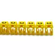 Маркер МКН-"C" желтый 2,5 мм2 (1000шт/упак) UMK02-02-C IEK/ИЭК