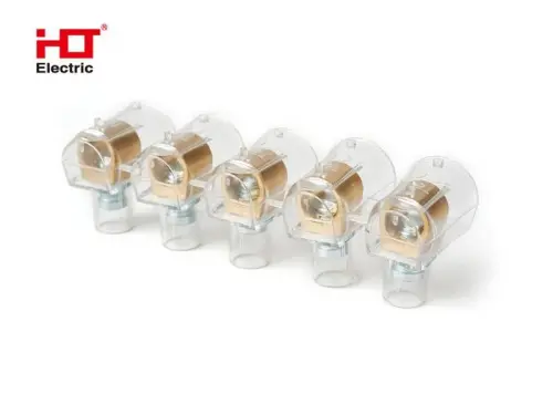 Клеммник концевой изолированный ККИ 2.5мм² (5х1) HLT ELECTRIC 081-14-01 - Ros-Electric