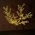 Светодиодное дерево "Сакура", высота 2,4м, диаметр кроны 2,0м, желтые светодиоды, IP 54, понижающий  531-121 NEON-NIGHT