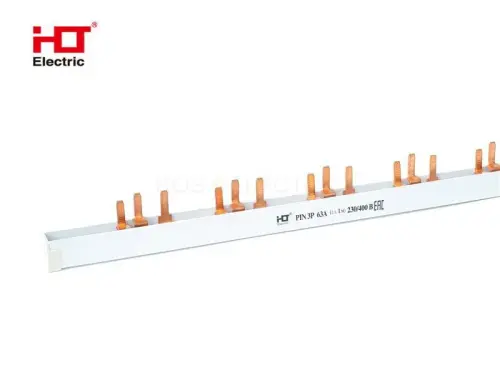 Шина соединительная типа PIN (штырь) 3Р 63А (дл.1м) HLT ELECTRIC 081-13-03 - Ros-Electric