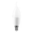 Лампа светодиодная FERON LB-770, C37T (свеча на ветру), 11W 230V E14 4000К (белый), рассеиватель мат 25940 FERON