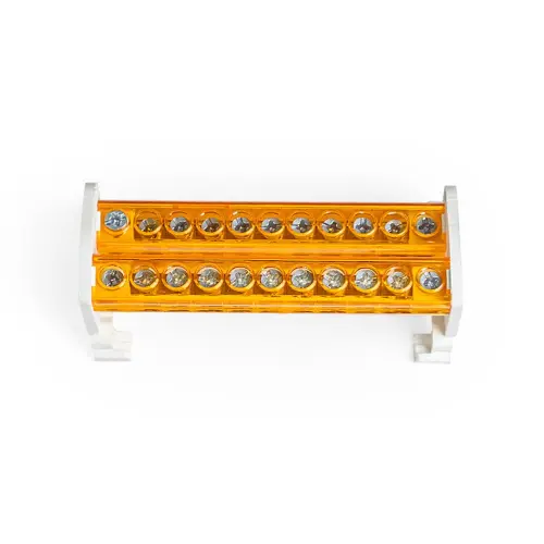 Шина на DIN-рейку в корпусе (кросс-модуль) 2х11 Промрукав PR08.32830 - Ros-Electric