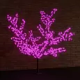 Светодиодное дерево "Сакура", высота 3,6м, диаметр кроны 3,0м, фиолетовые светодиоды, IP 65, понижаю 531-236 NEON-NIGHT