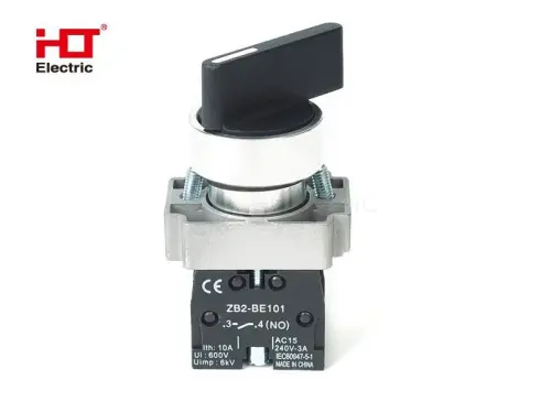 Переключатель BJ25 черный 2 положения I-0 длинная ручка 1з+1р IP20 HLT ELECTRIC 085-17-088 - Ros-Electric